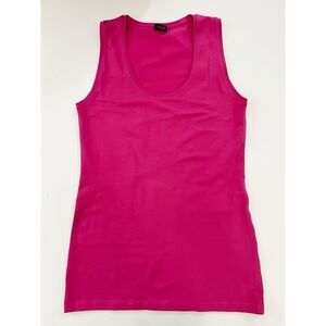 Pauw‎ Amsterdam Fuchsia Pink Sleeveless Cotton Blend Tank Top Size 2 Medium